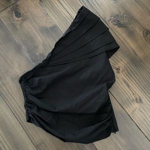 Zara Asymmetrical Top Black